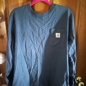 Carhartt Navy Relaxed Fit Shirt